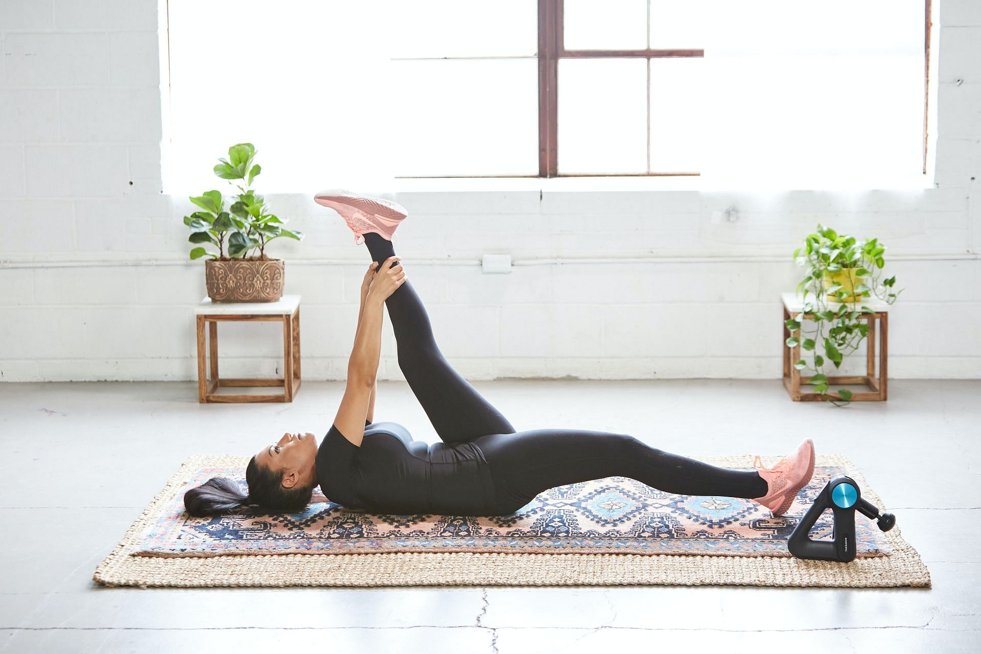 Women can try exercises in the comfort of their home to stay fit. (Image via Unsplash/LittPro Inc)