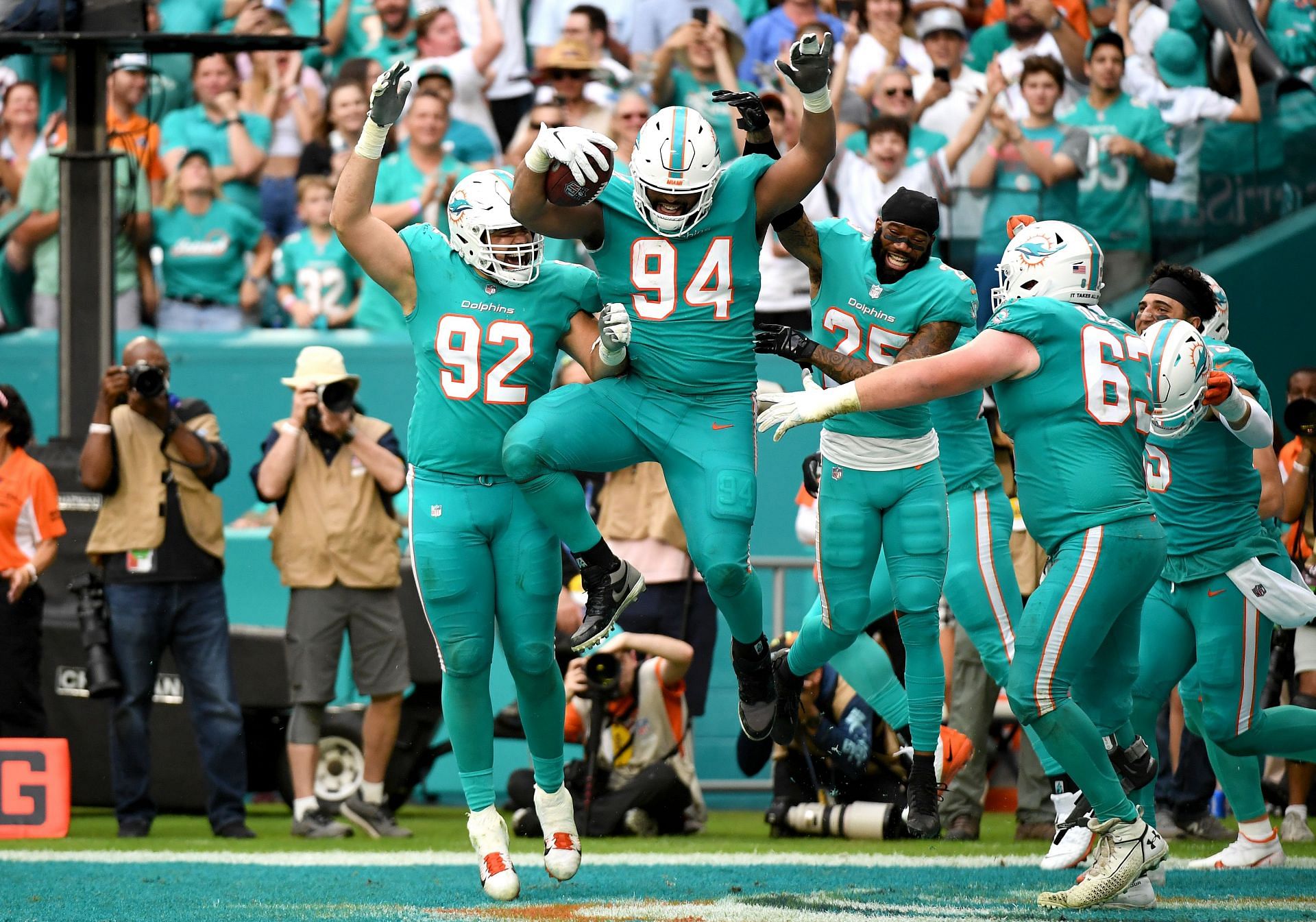 NFL Regular Season - New York Jets v Miami Dolphins