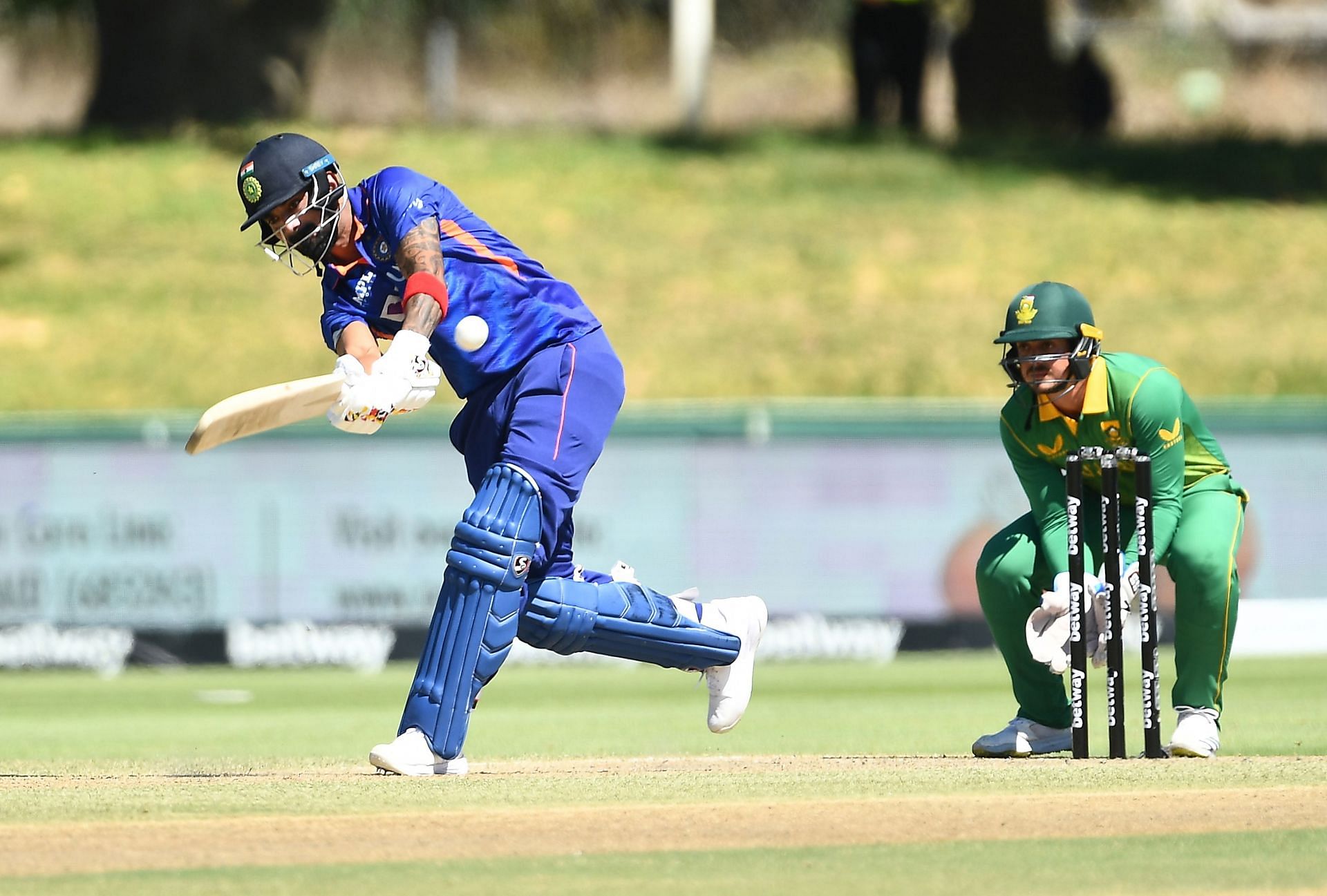 KL Rahul during the ODI series in South Africa. Image: Getty Images