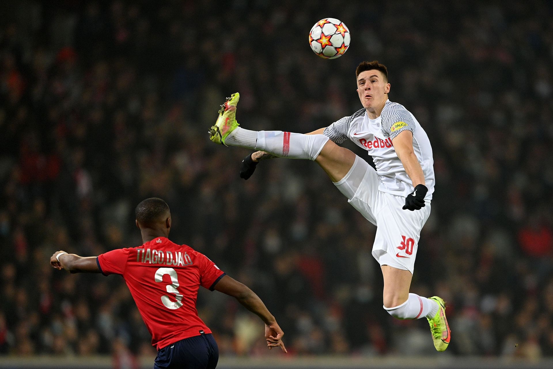 Sesko featured in the Salzburg UCL campaign run last season