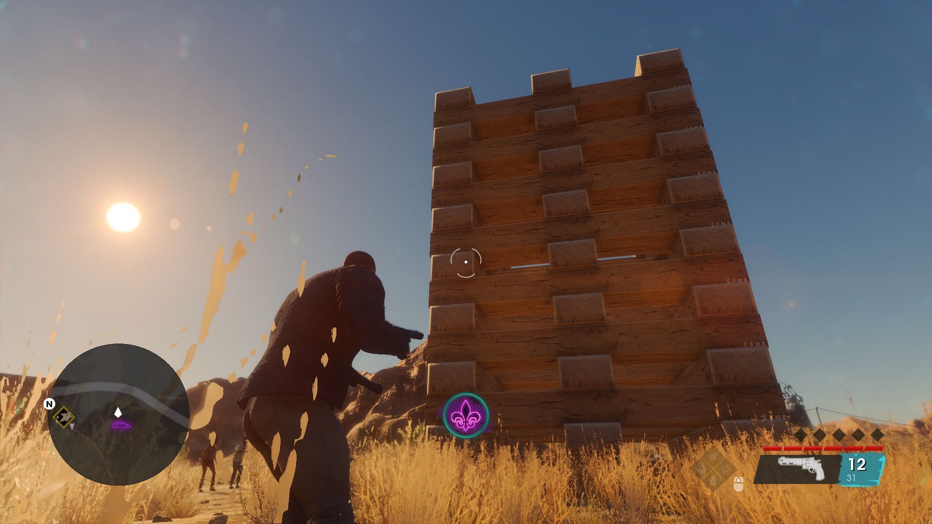 These are also affected by the game's physics (screenshot via Saints Row)