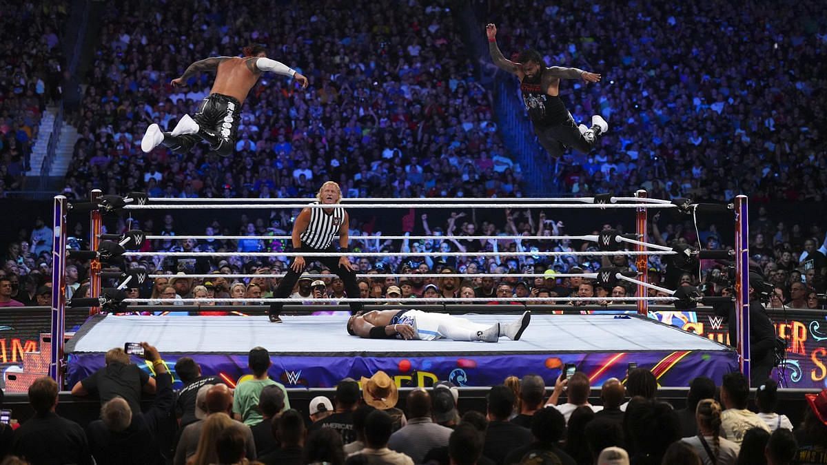 The Usos put a final full stop to their feud against The Street Profits.