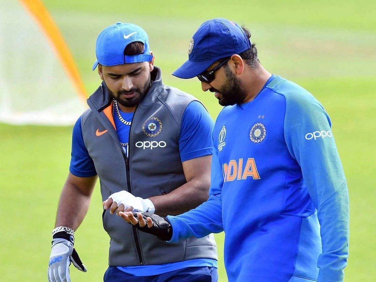Rohit Sharma and Rishabh Pant often have a go at each other with some friendly banter
