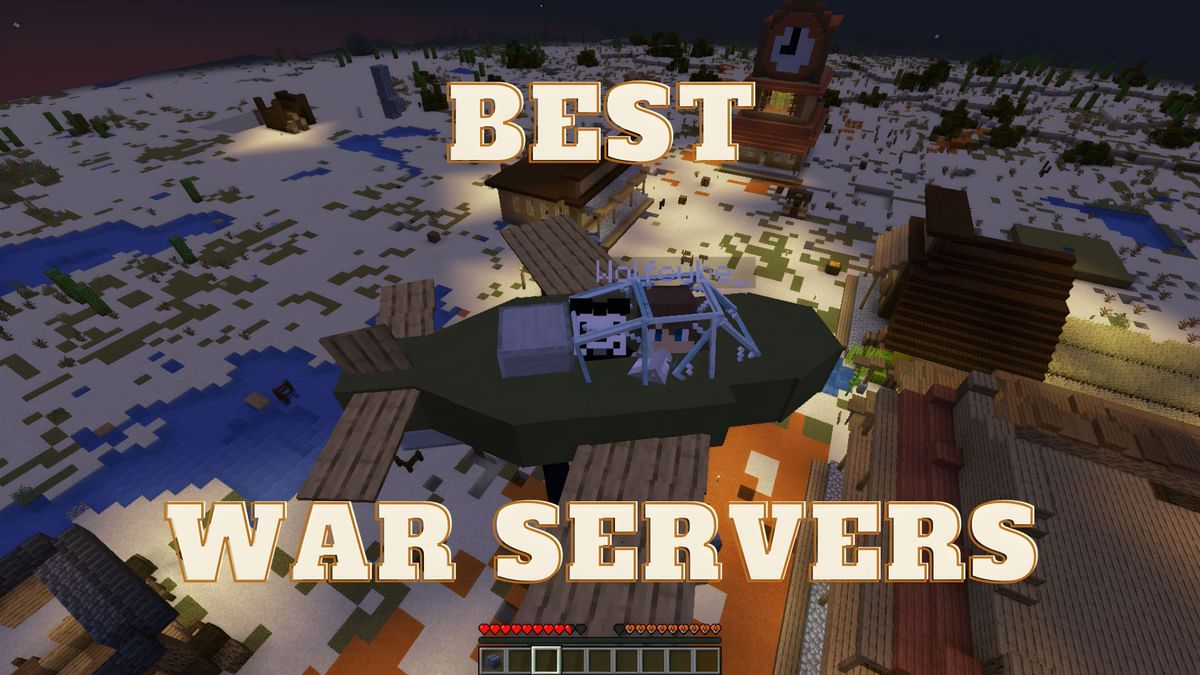 Top 3 warstyle Minecraft servers