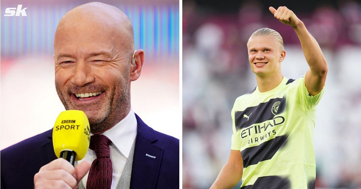 Alan Shearer reminded Erling Haaland what he needs to match his Premier League goal-scoring record.