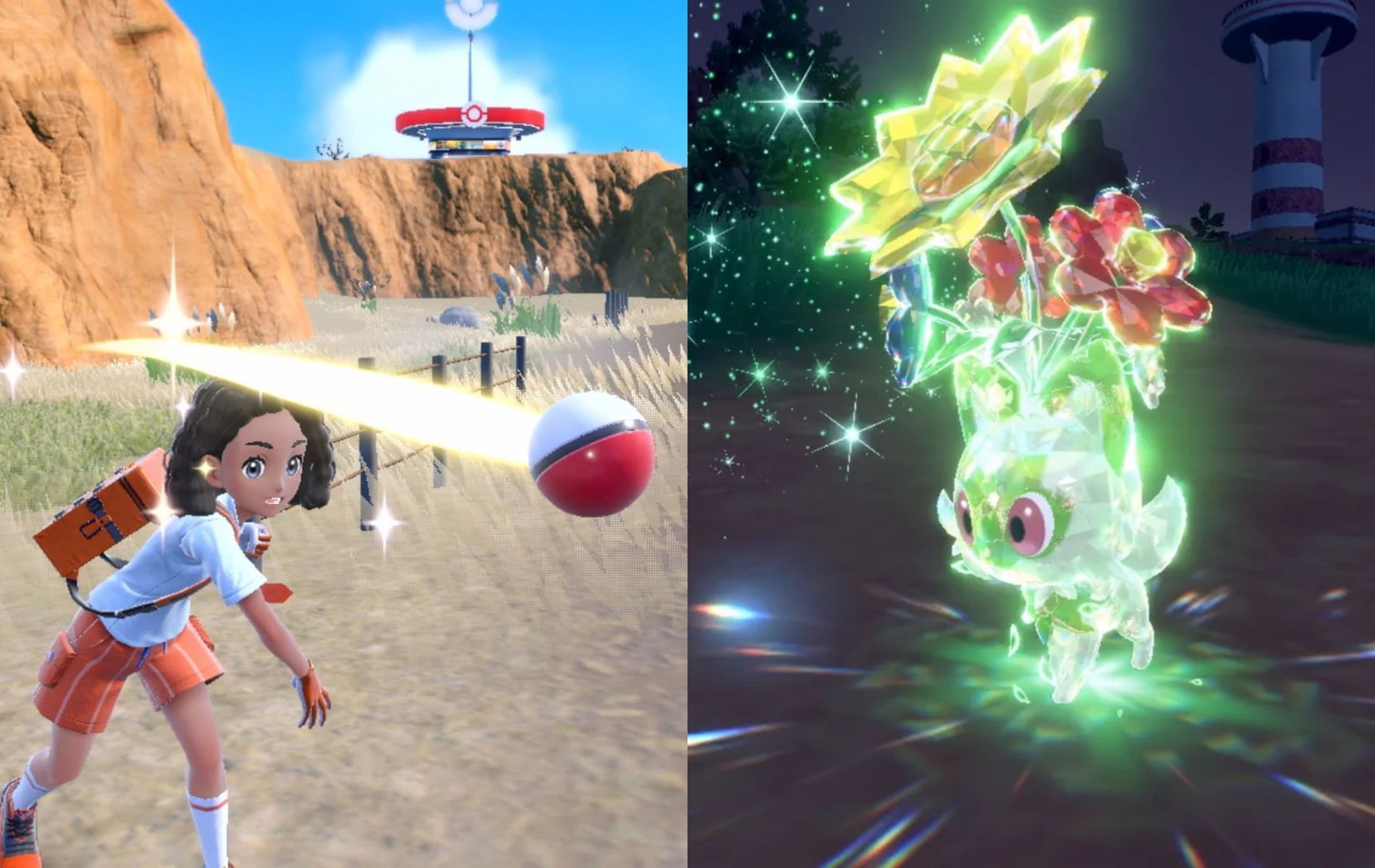 What are the Terastral forms in Pokemon Scarlet and Violet?