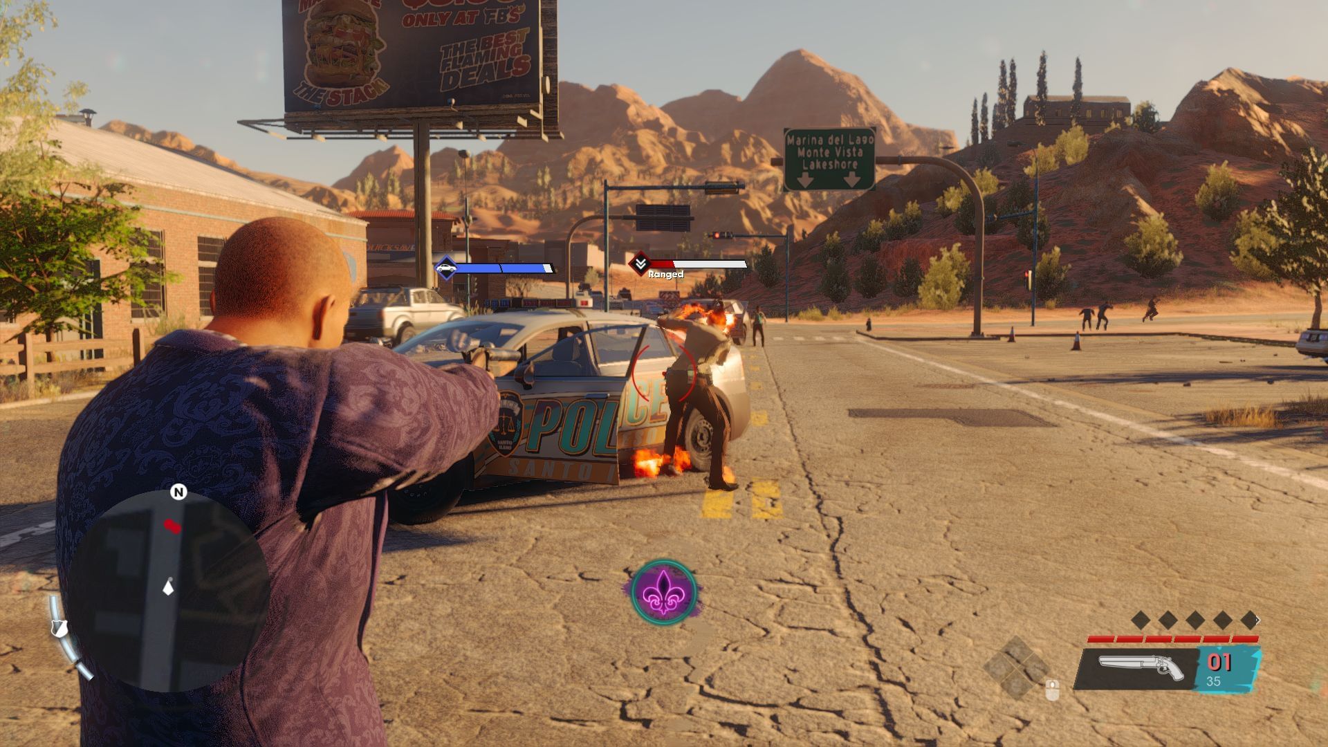 Brutal but satisfying (screenshot via Saints Row)