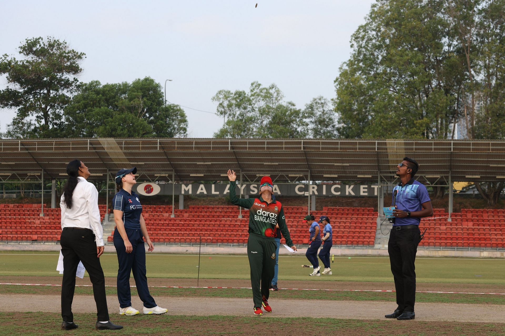 The Kinrara Oval played host to the Commonwealth Games Qualifiers earlier this year. Image source: ICC Twitter