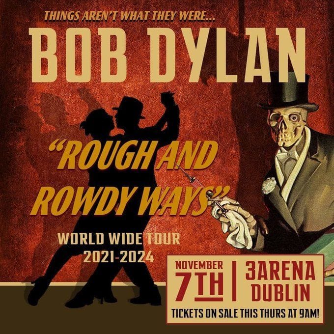 Bob Dylan Dublin tickets Where to buy, presale, price, and all you