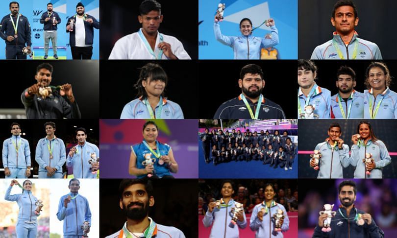 CWG 2022 - India Bronze Medal Winners