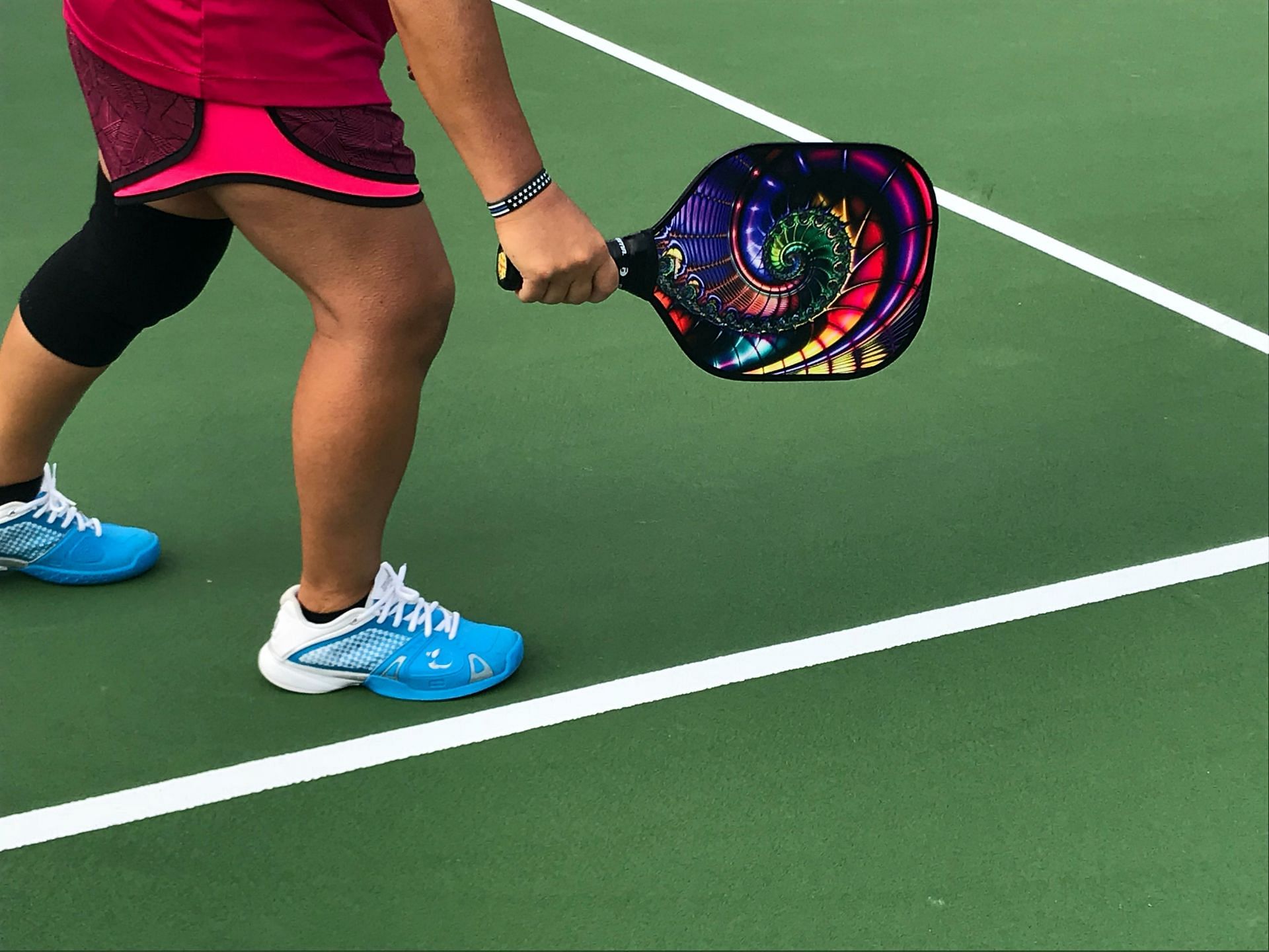 You need some special exercises to help you get better at pickleball! (Image via Unsplash/Joan Azeka)