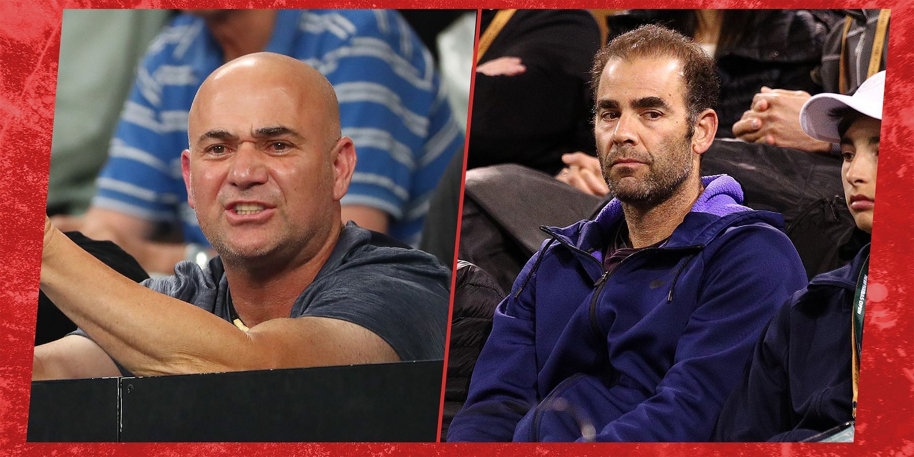 Andre Agassi and Pete Sampras held the World No.1 ranking in the 1990s