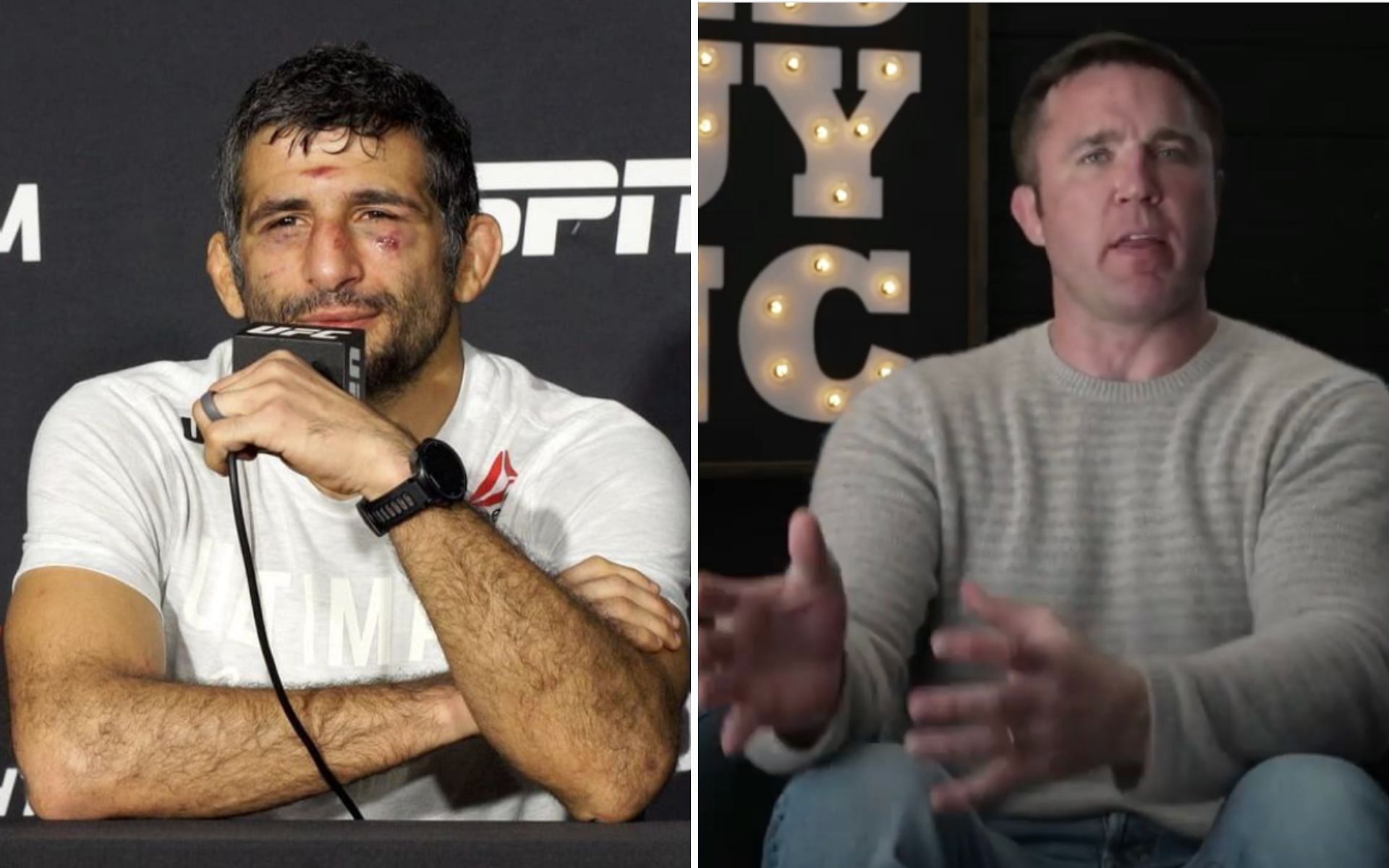 Beneil Dariush (L) and Chael Sonnen (R) [Images Courtesy: @beneildariush and @sonnench on Instagram]