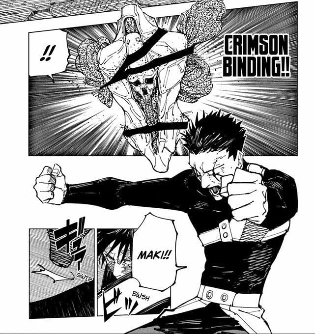 Jujutsu Kaisen Chapter Maki Pays For Her Mistake Naoya Reminds Readers Speed Kills And More