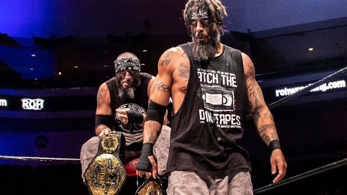 The Briscoe Brothers are 12-time ROH World Tag Team Champions