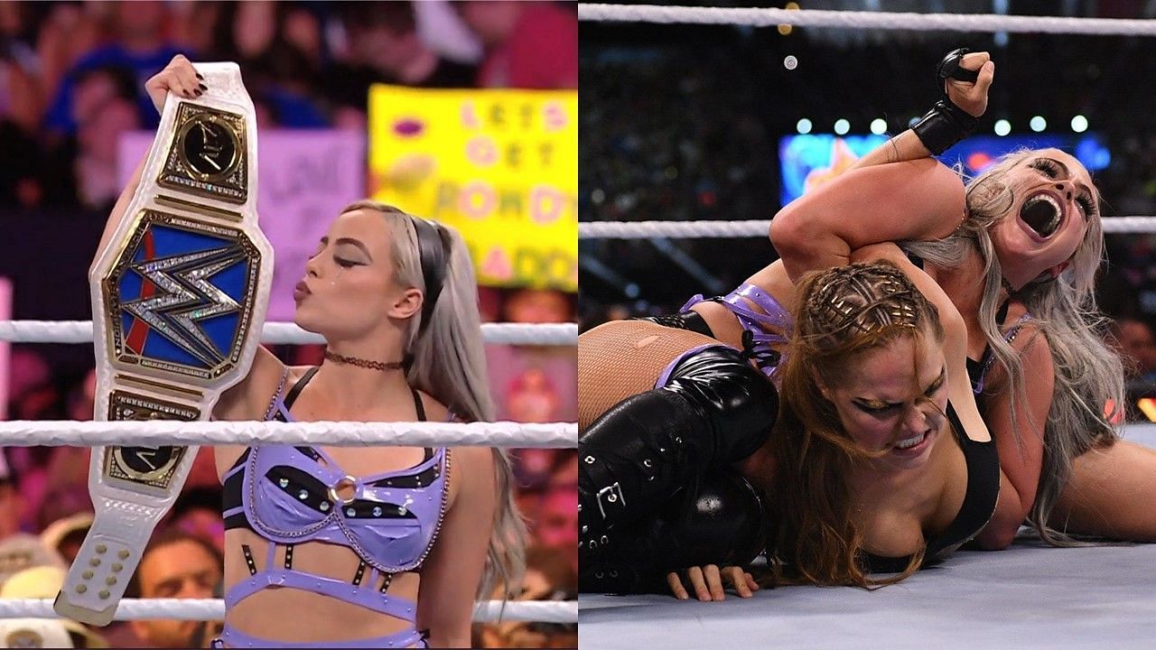 Liv Morgan retained the SmackDown Women&#039;s Championship against Ronda Rousey