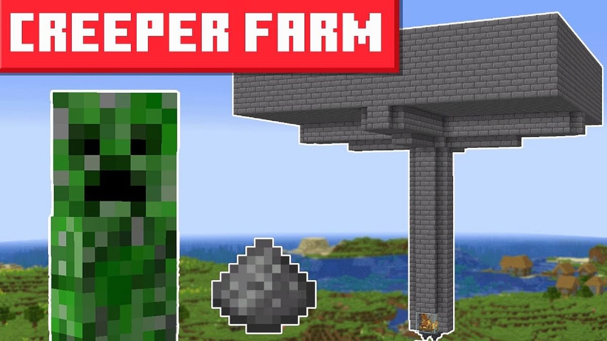 How to make a creeper farm in Minecraft 1.19 update