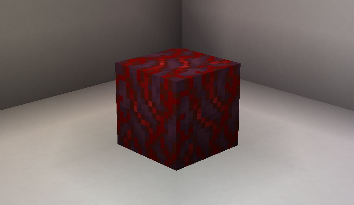 Crimson Hyphae Block In Minecraft