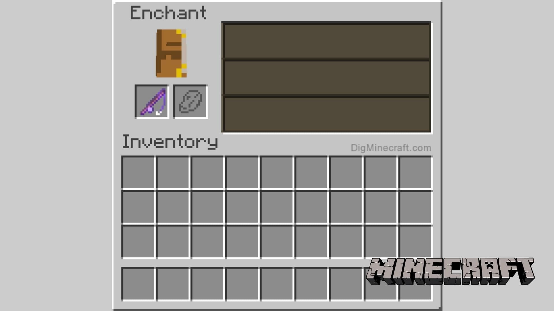 A successfully created enchanted fishing rod (Image via DigMinecraft)