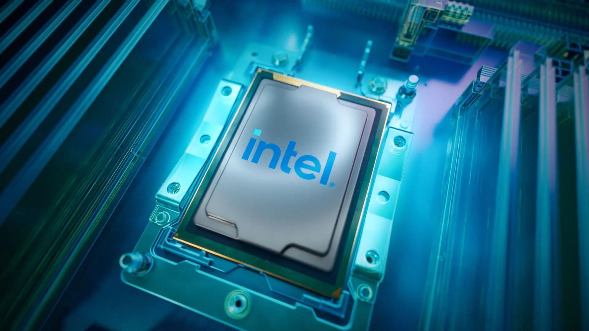 A render of an Intel 13th gen Raptor Lake CPU (Image via Intel)