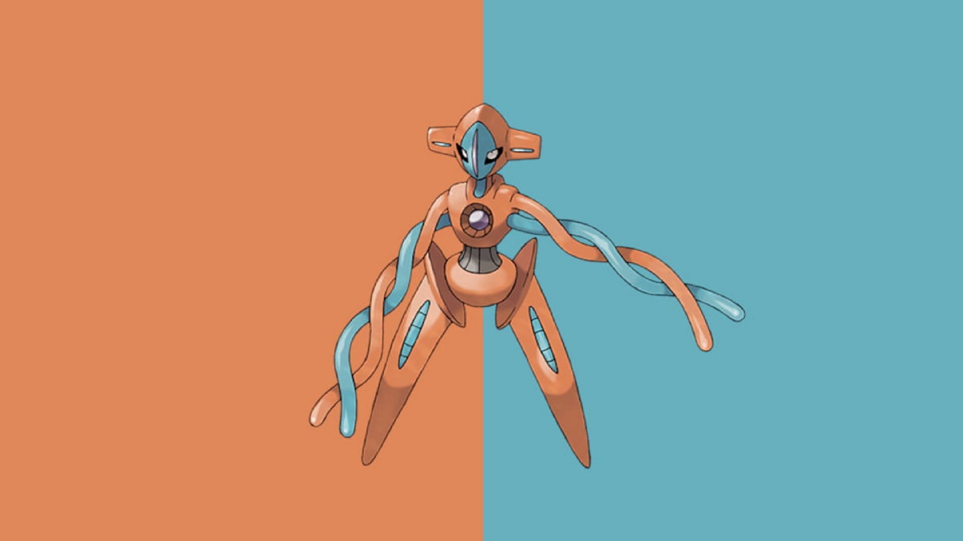 Deoxys in its Normal Forme in Pokemon GO (Image via Niantic)