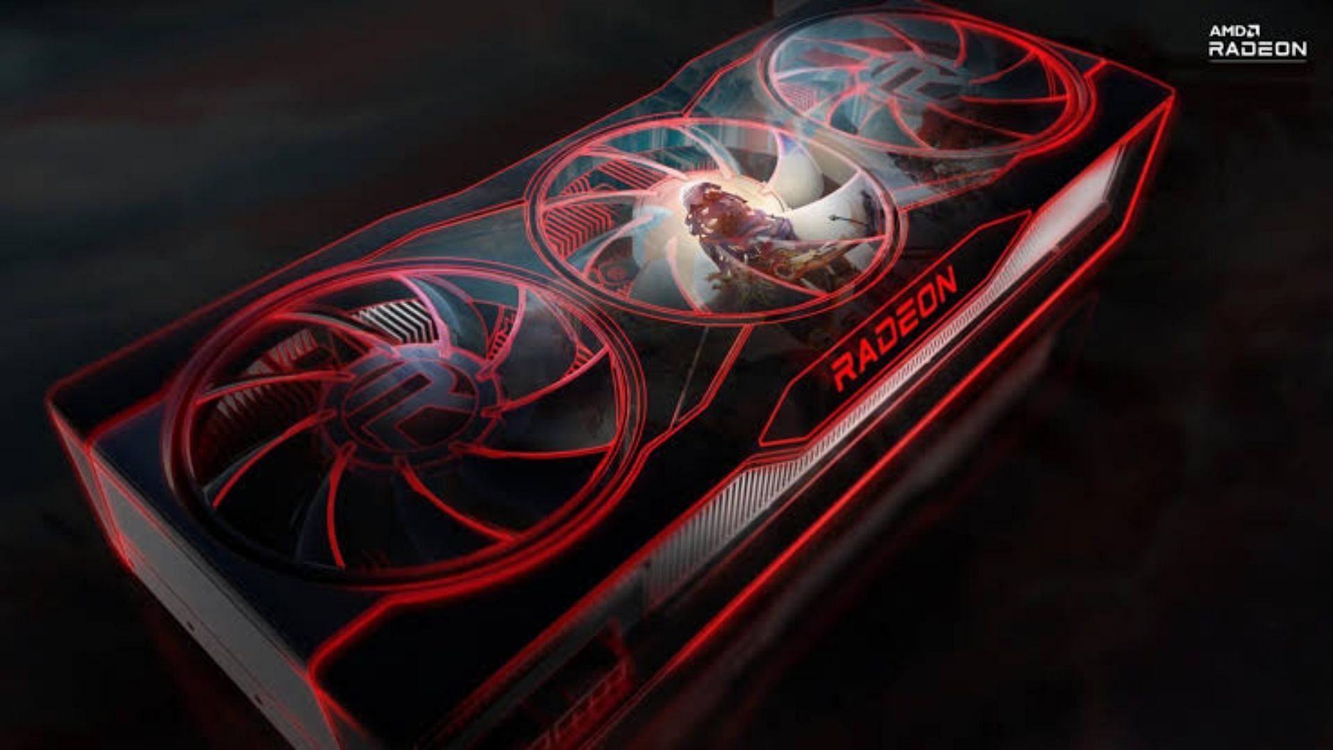 A render of a Radeon reference card (Image via Twitter/TechyPreacher)