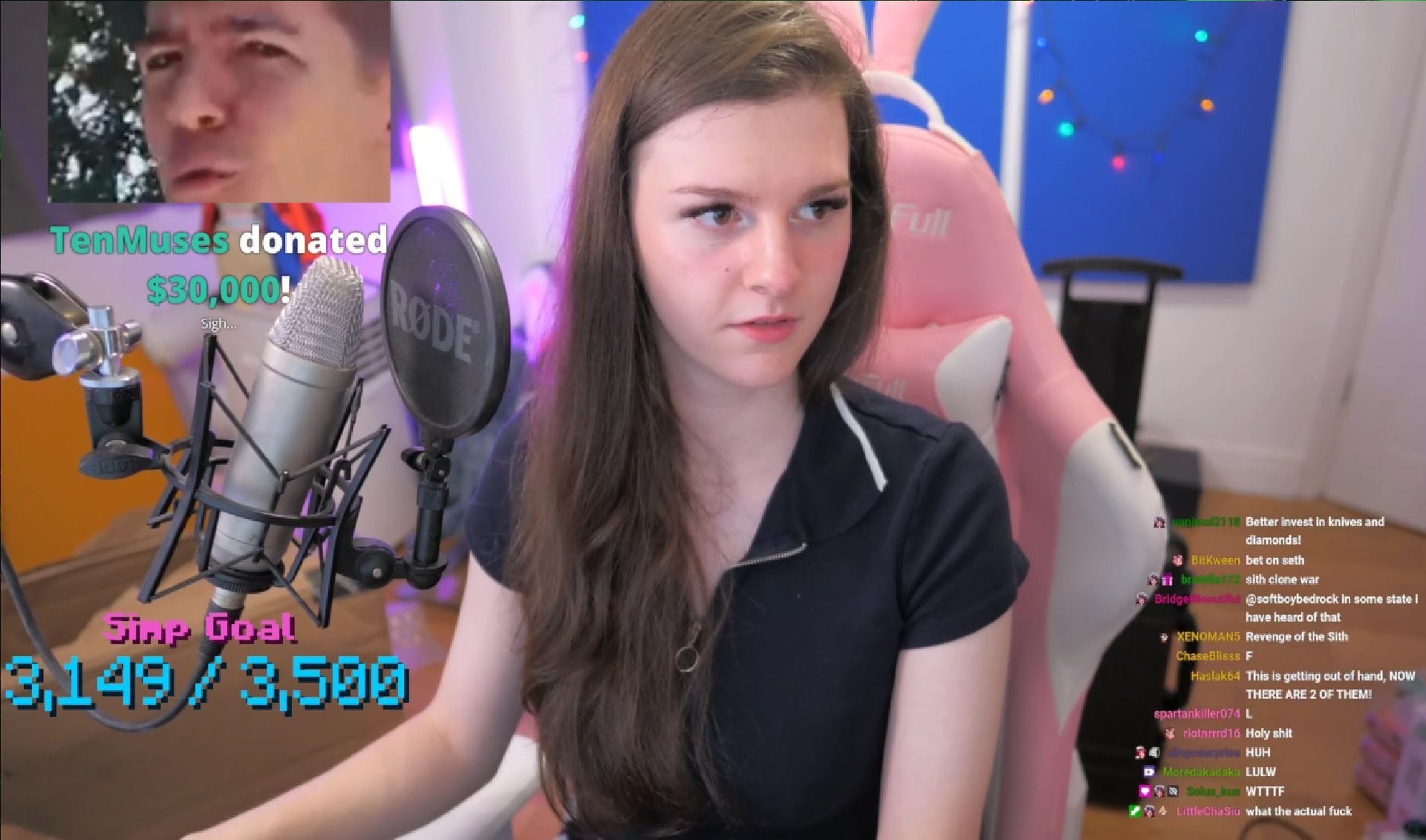 Twitch streamer F1NN5TER left speechless after receiving a 30,000 donation