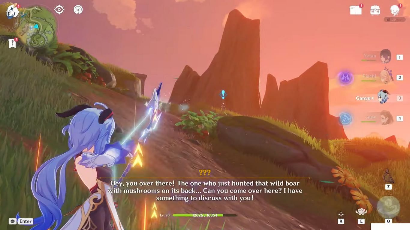 A Short Encounter with a Rare Bird Genshin Impact hidden Sumeru quest
