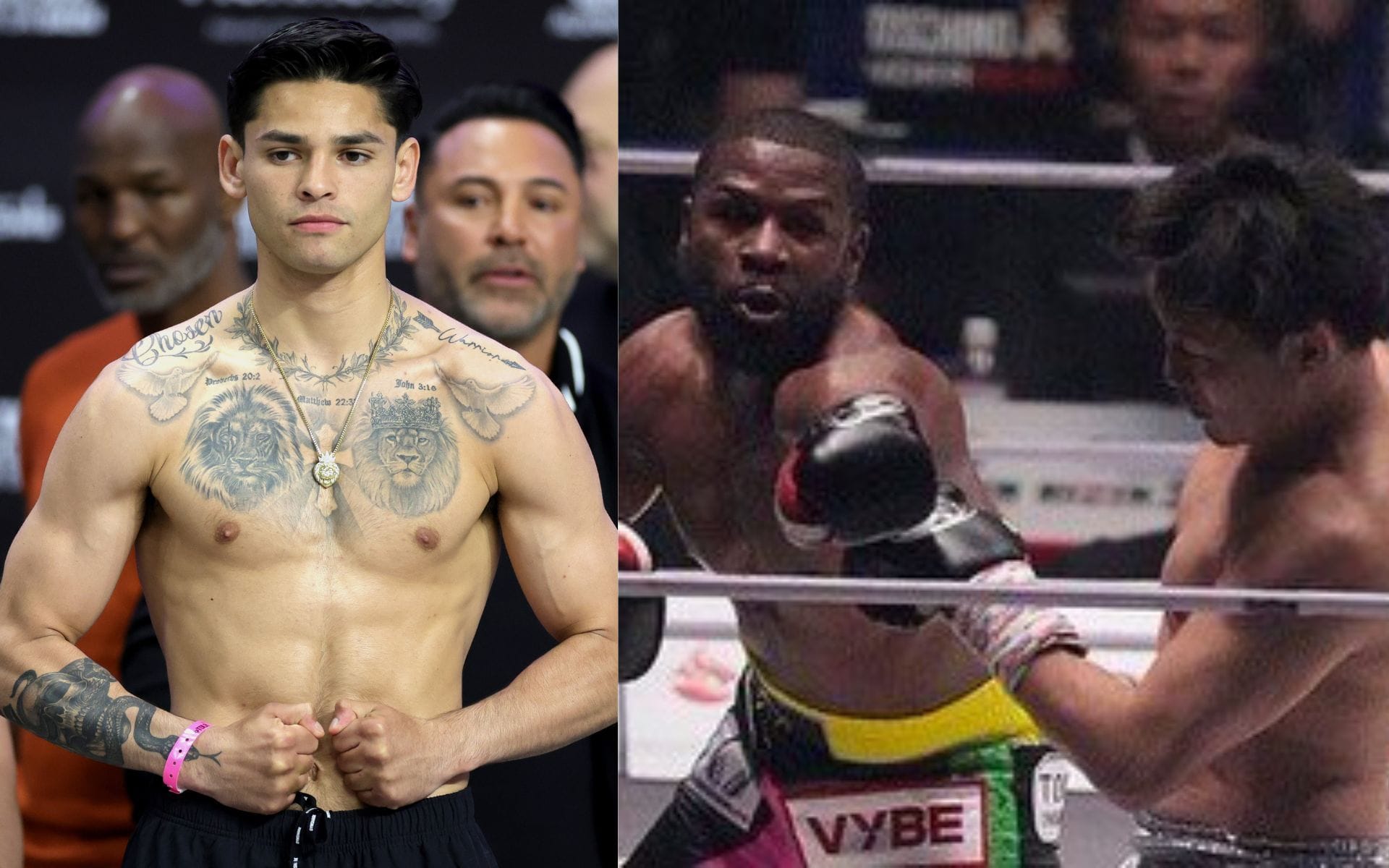 Ryan Garcia questions Floyd Mayweather's recent knockout