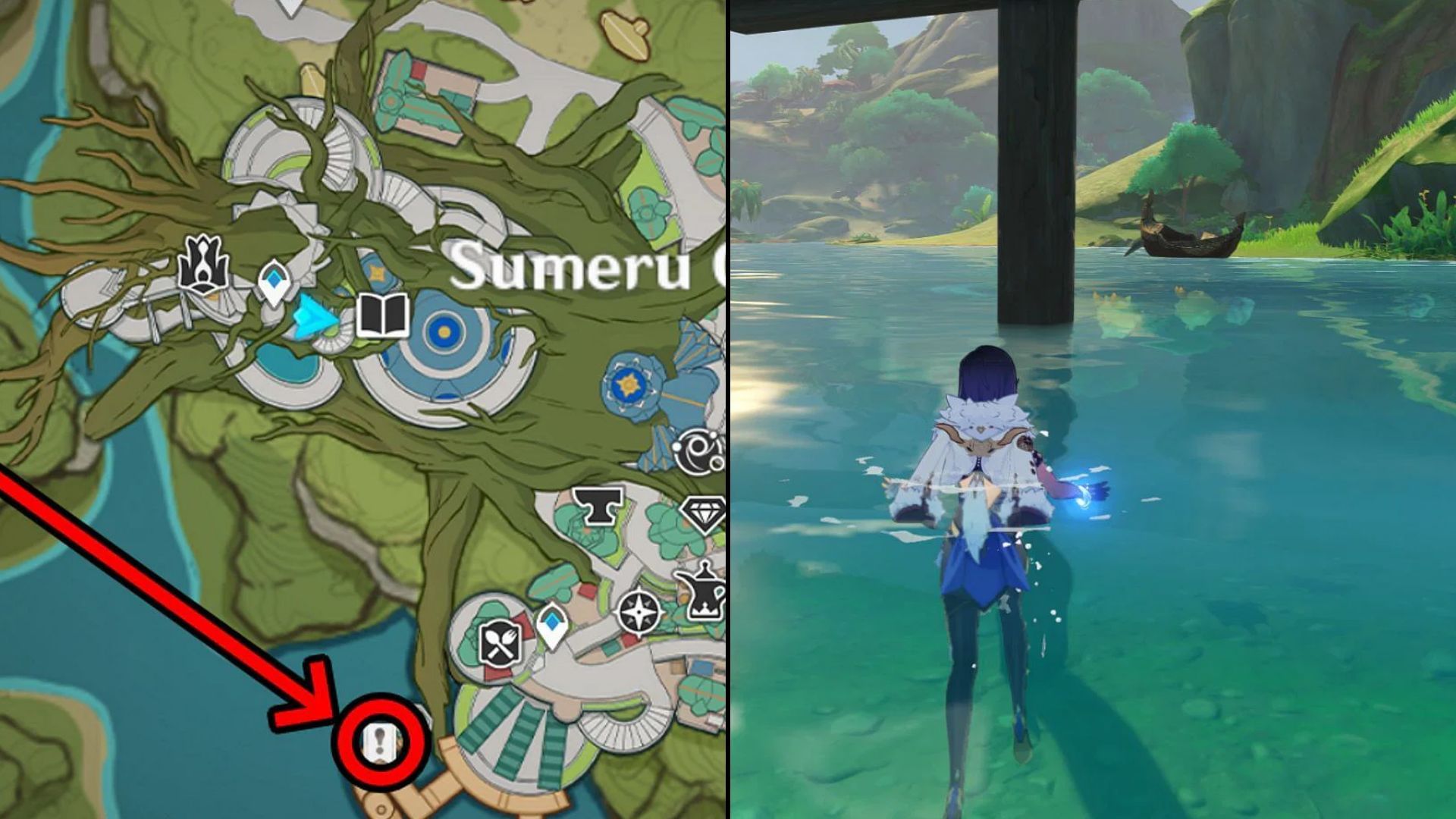 All 4 Genshin Impact Riddle Note locations in Sumeru