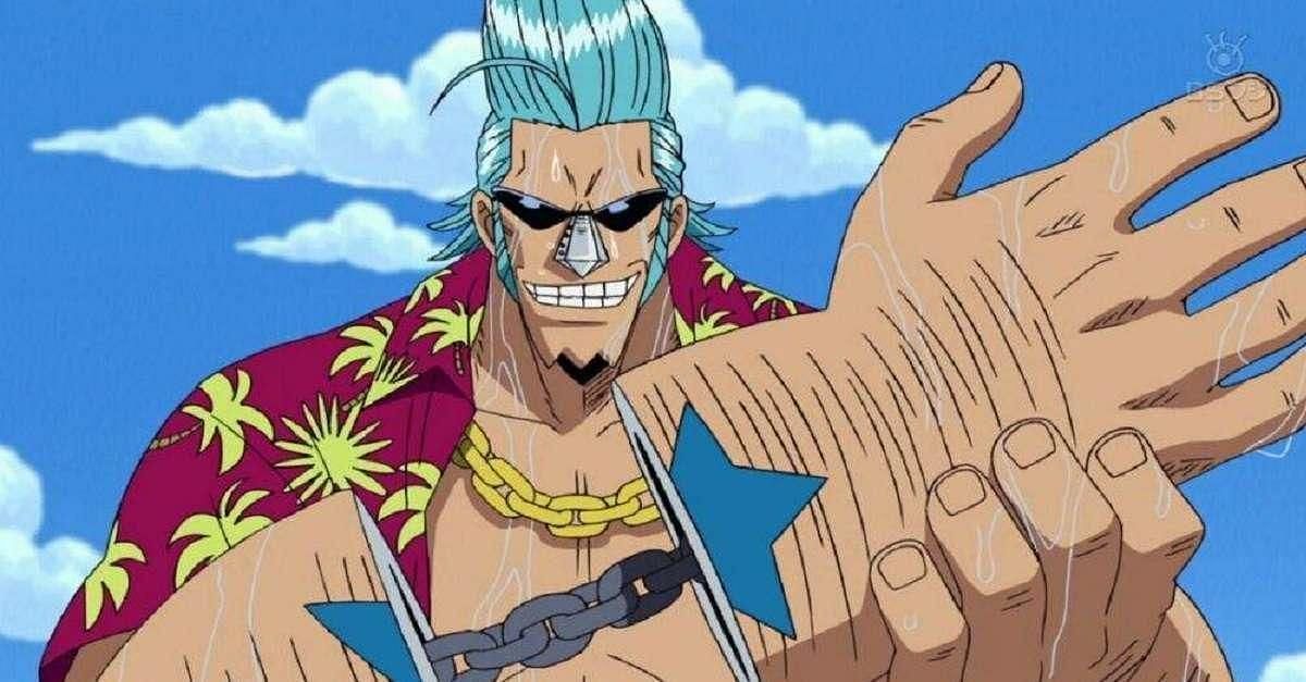 When does Franky join the Straw Hat Pirates crew?