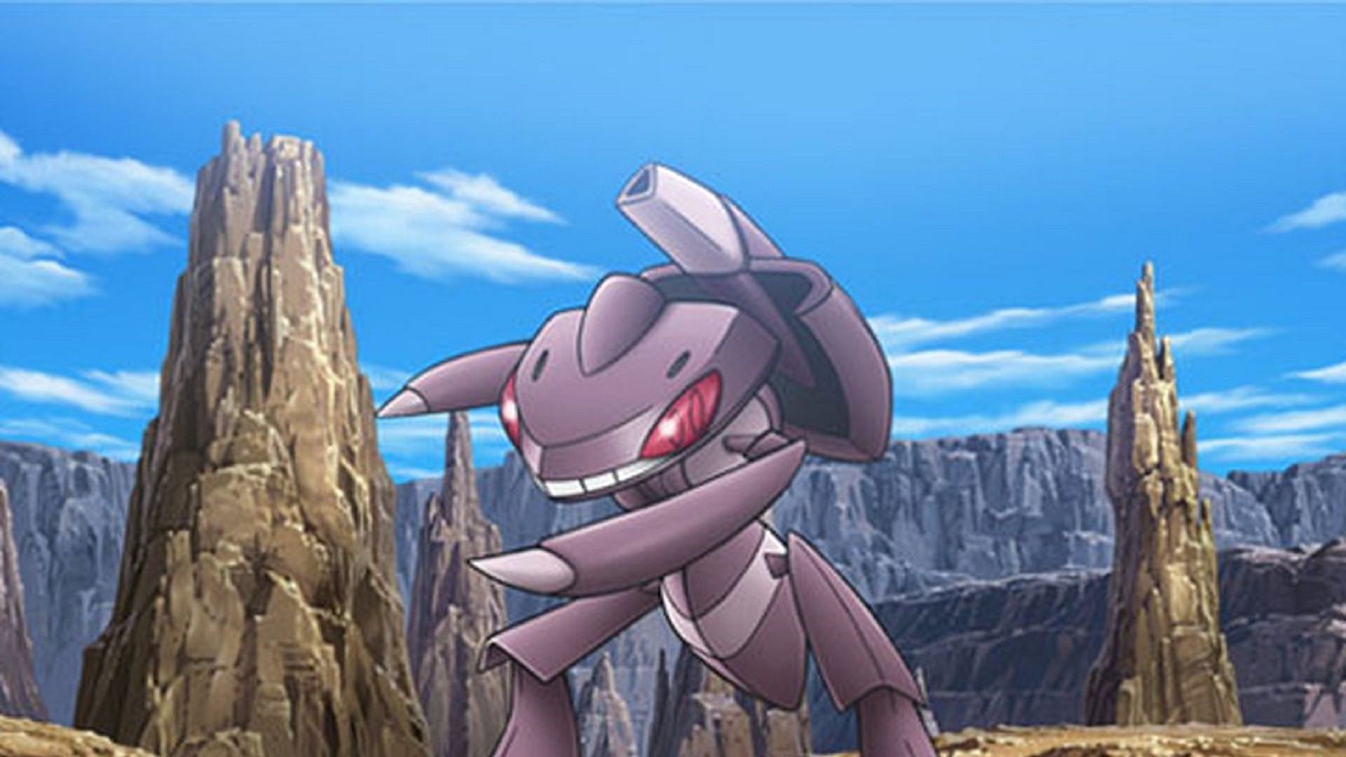 Genesect dans l'anime (Image via The Pokemon Company)