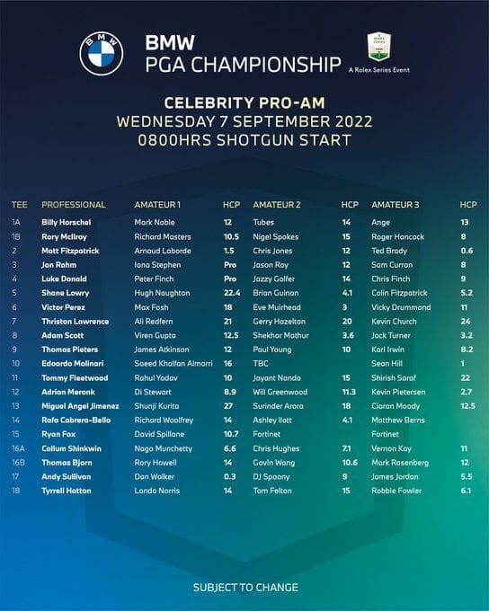 BMW PGA Championship 2022: Schedule, course, total purse, and more