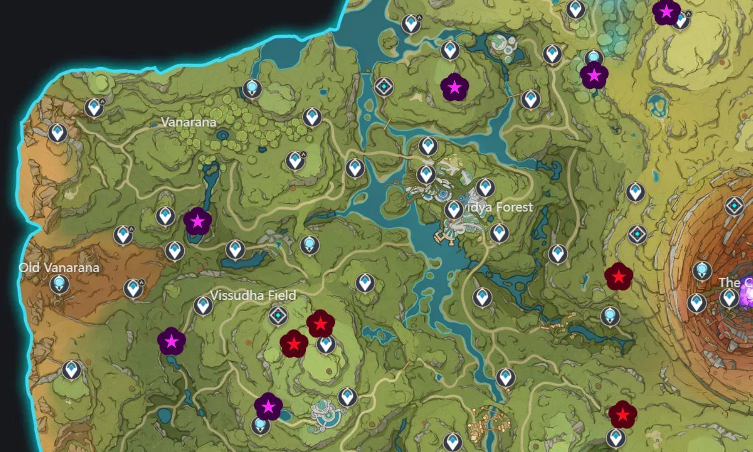 All 16 Stone Lock locations in Genshin Impact's Sumeru