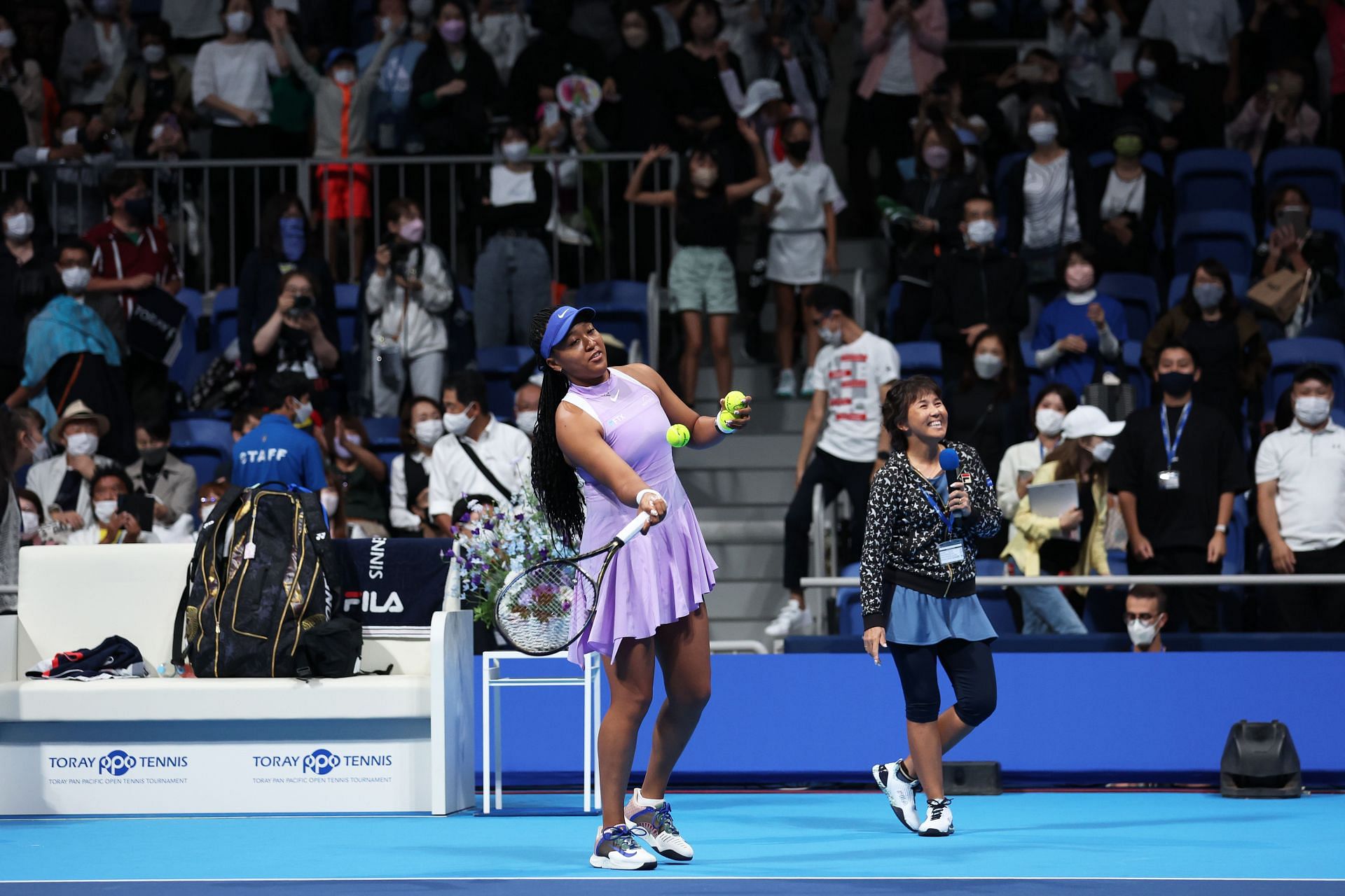 Naomi Osaka won the Toray Pan Pacific Open in 2019.