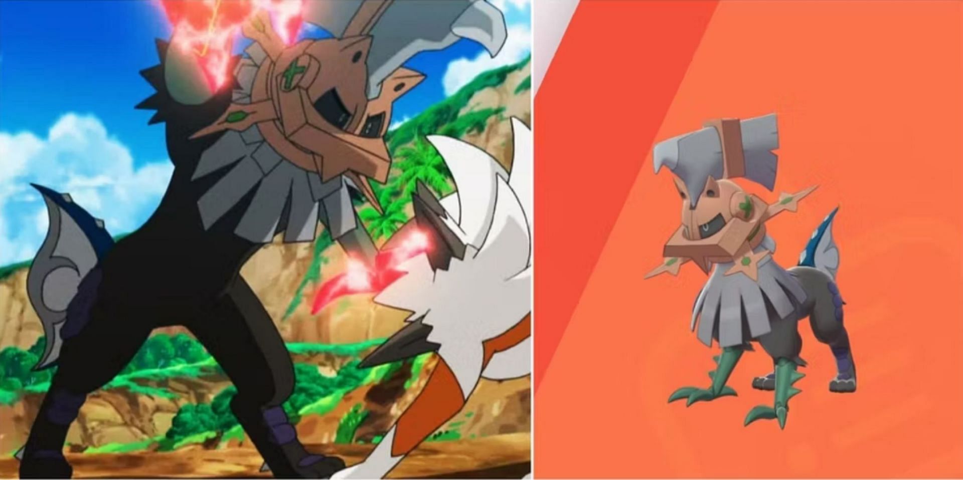 Type : Null dans l'anime et Pokemon Sword and Shield (Image via The Pokemon Company/Game Freak)