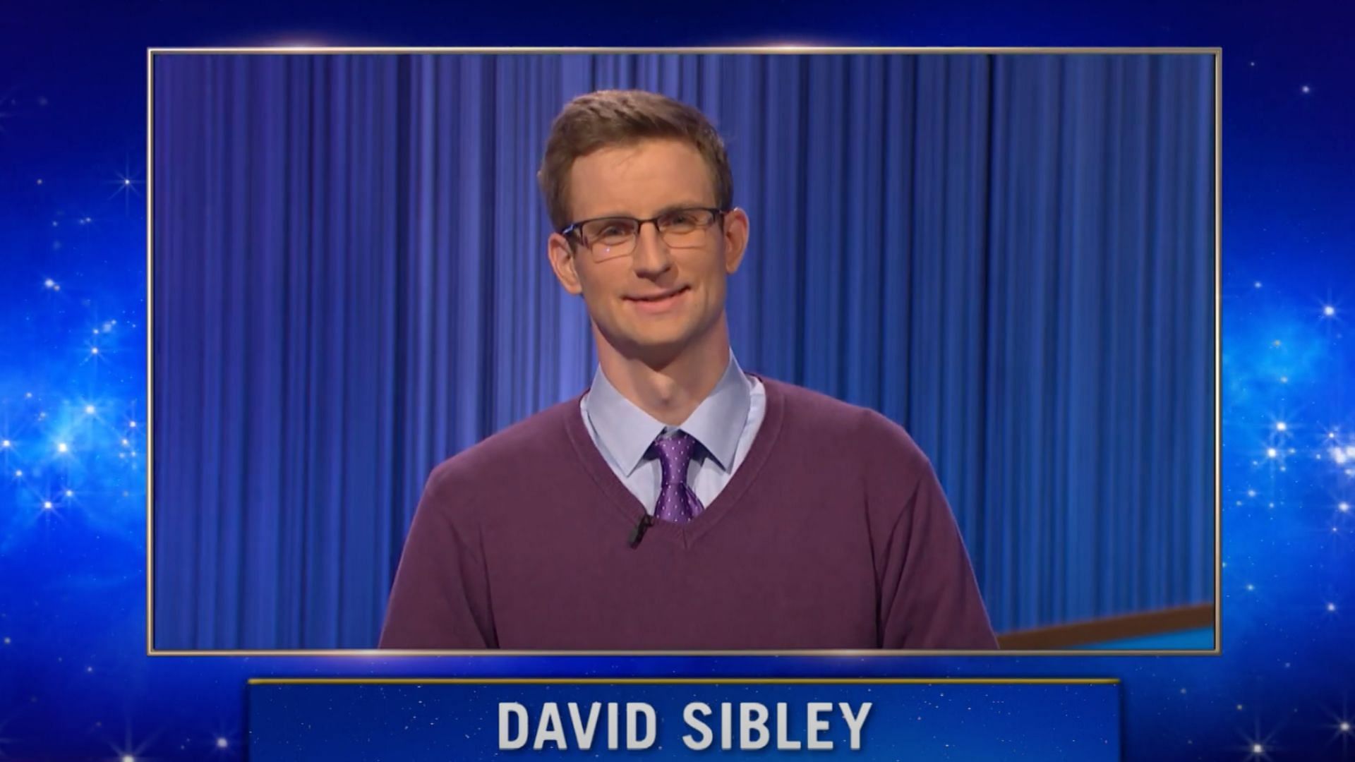 David Sibley: Tonight's Winner (Pictured via Jeopardy)