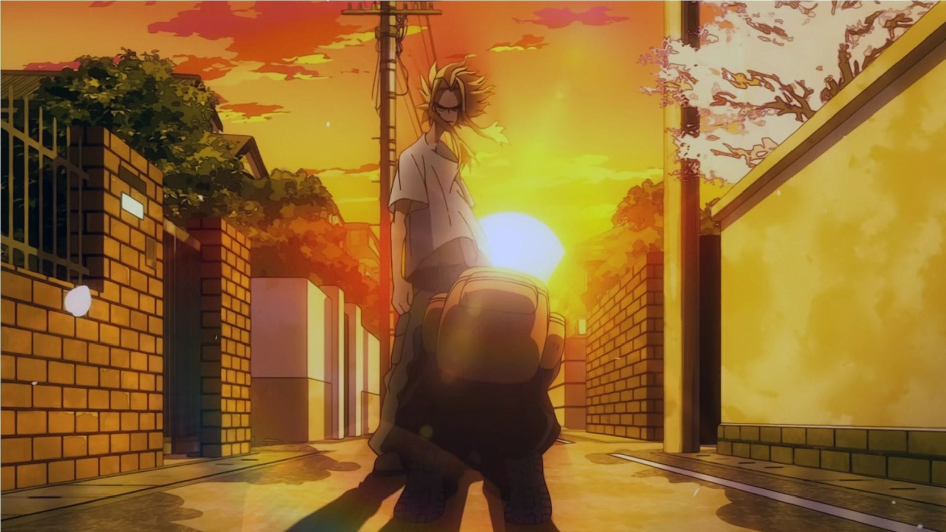 All Might Tells Deku He Can Be A Hero