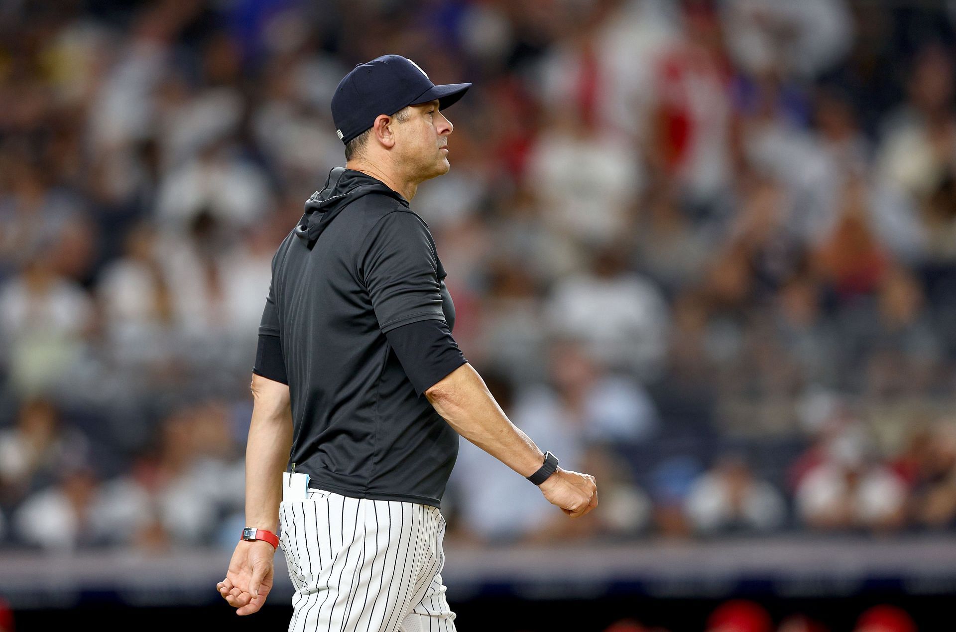 WATCH: New York Yankees Manager Aaron Boone Loses Cool Over Strikeout ...