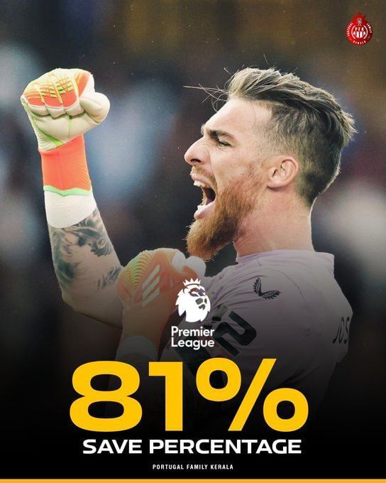5 goalkeepers with best save percentage in the Premier League this season