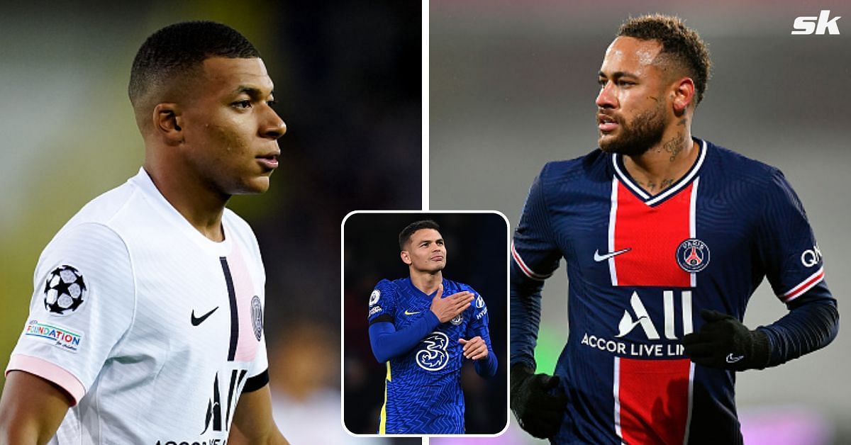 Thiago Silva weighs in on Neymar and Mbappe