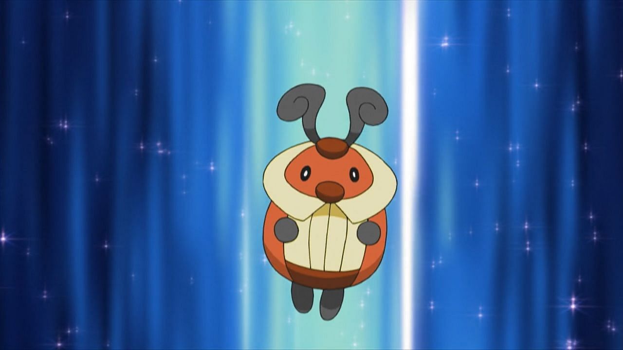 Crickett tel qu'il apparaît dans l'anime (Image via The Pokémon Company)