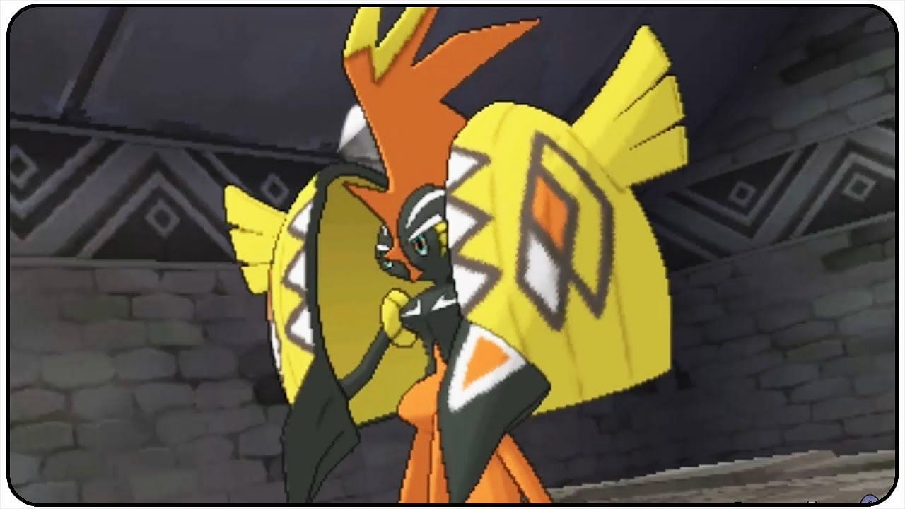 Una mirada a Tabu Koko en Pokémon Sol y Luna (Imagen a través de Game Freak)
