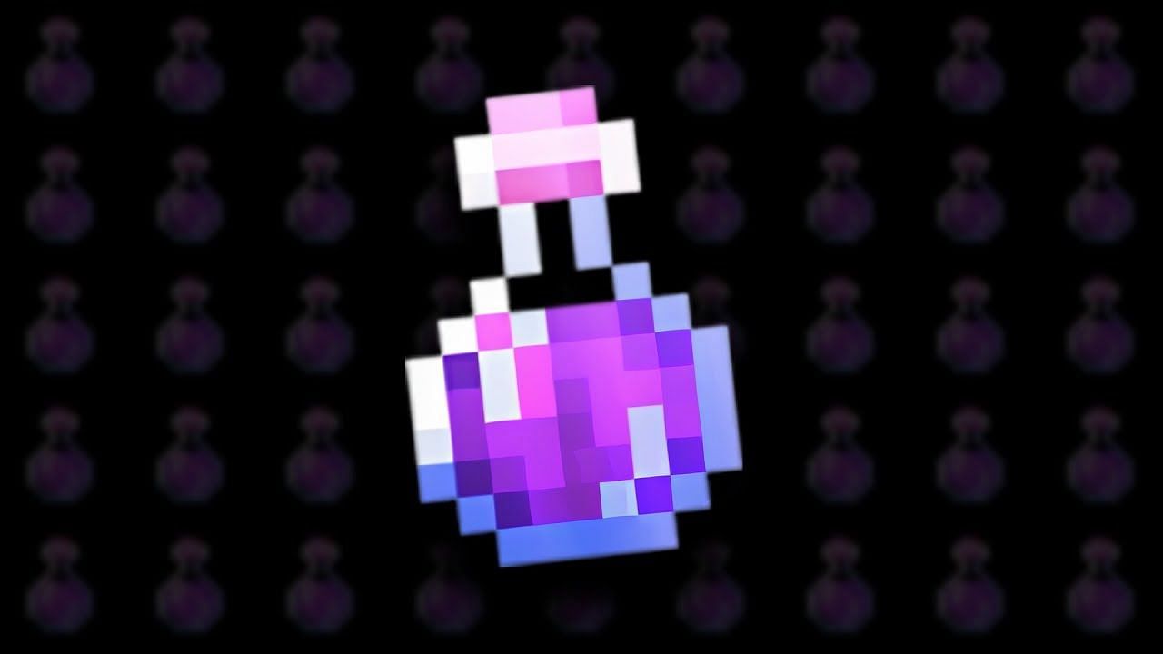 Potions in Minecraft (Image via Cinder on YouTube)
