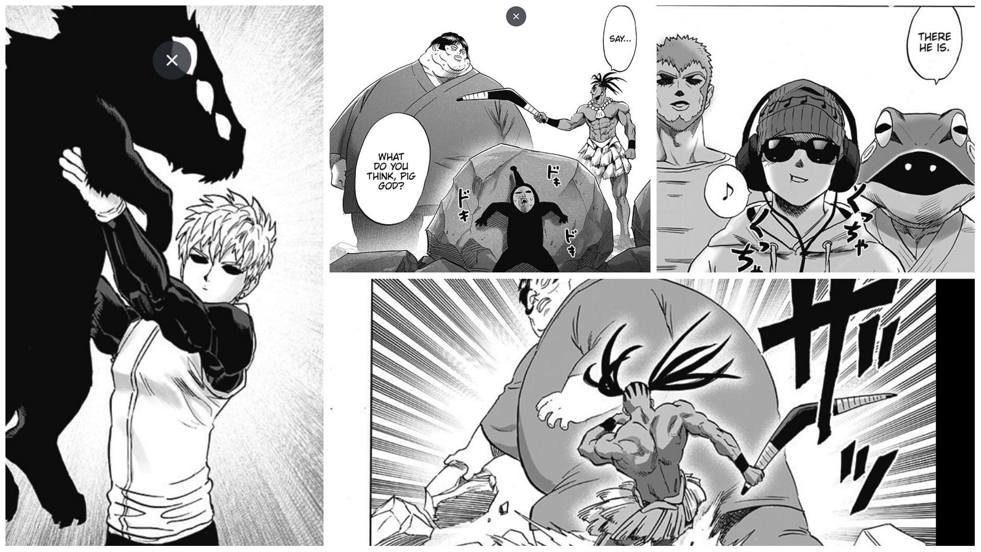 One Punch Man Chapter Black Sperm And Overgrown Rover Survive New A Class Hero Introduced