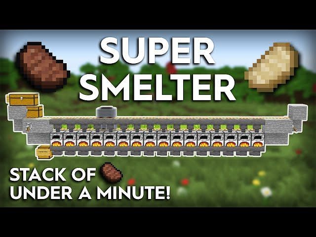 How To Make A Super Smelter In Minecraft How to make a Minecraft super smelter