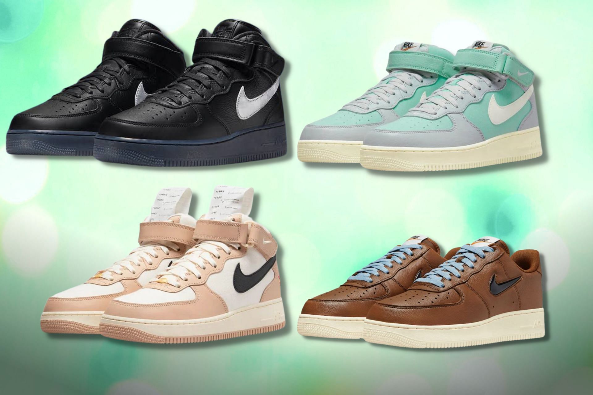 4 best September 2022 releases of Nike Air Force 1