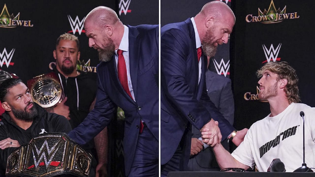 Triple H shares honest opinion on Logan Paul's chances against Roman Reigns at Crown Jewel 2022