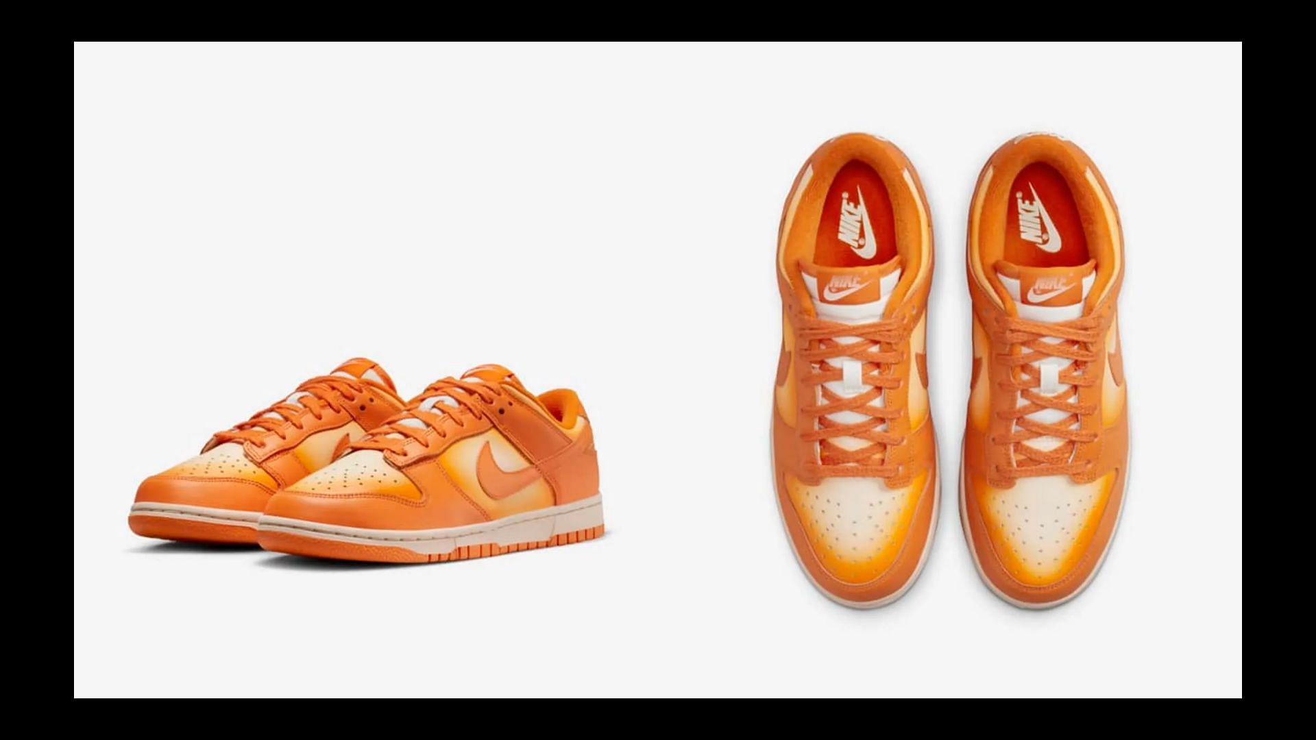Women's Dunk Low Magma Orange (Image via Nike)