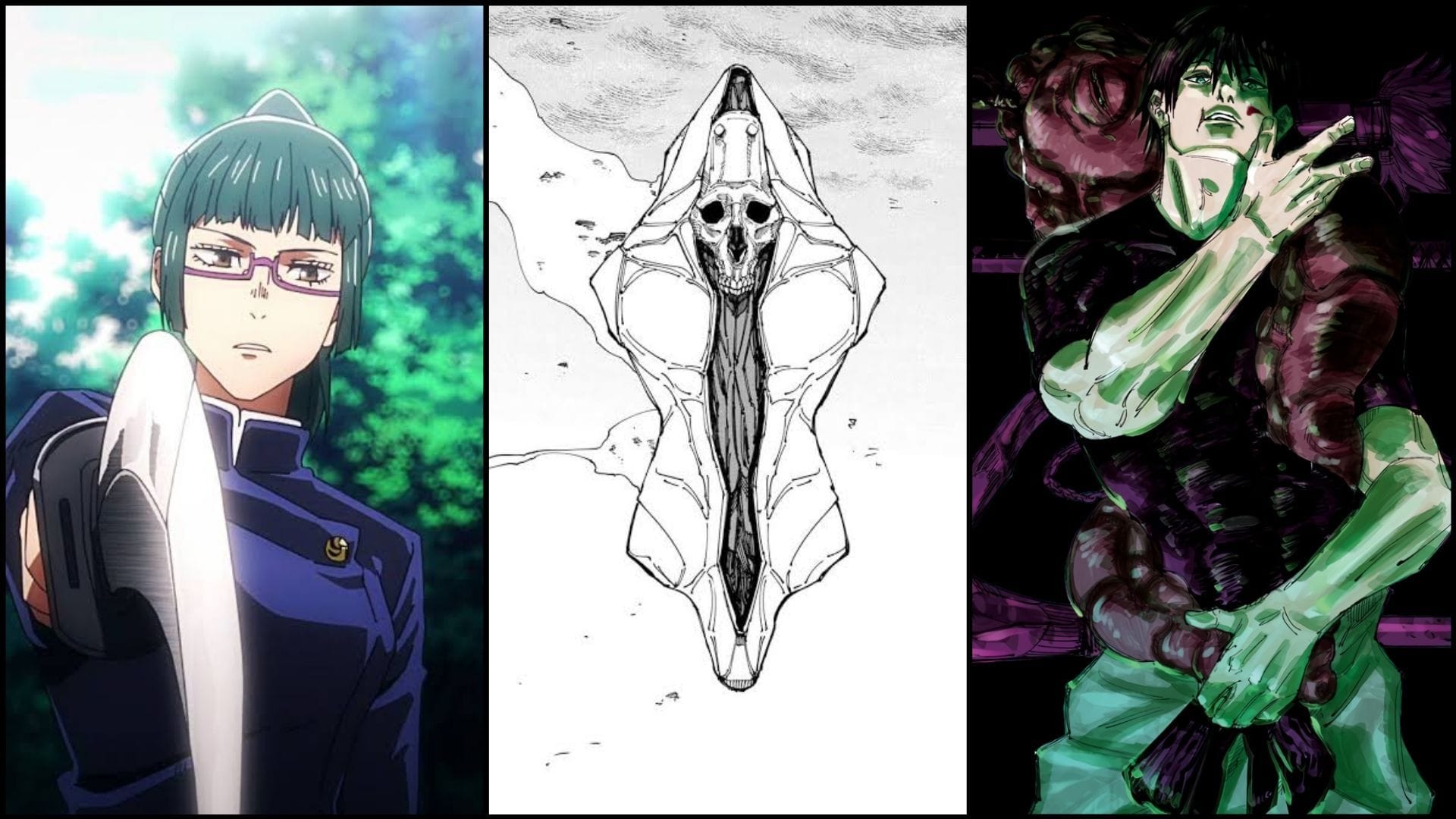 Jujutsu kaisen chapter 198 cements Maki as Toji’s equal after her